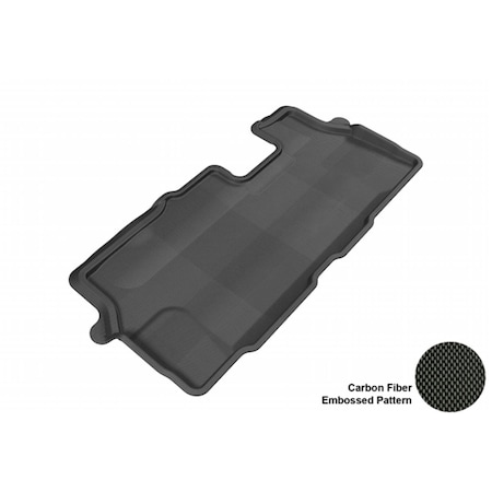 3D Maxpider HONDA PILOT 2009-2014 KAGU BLACK R3 Floor Mat L1HD05831509